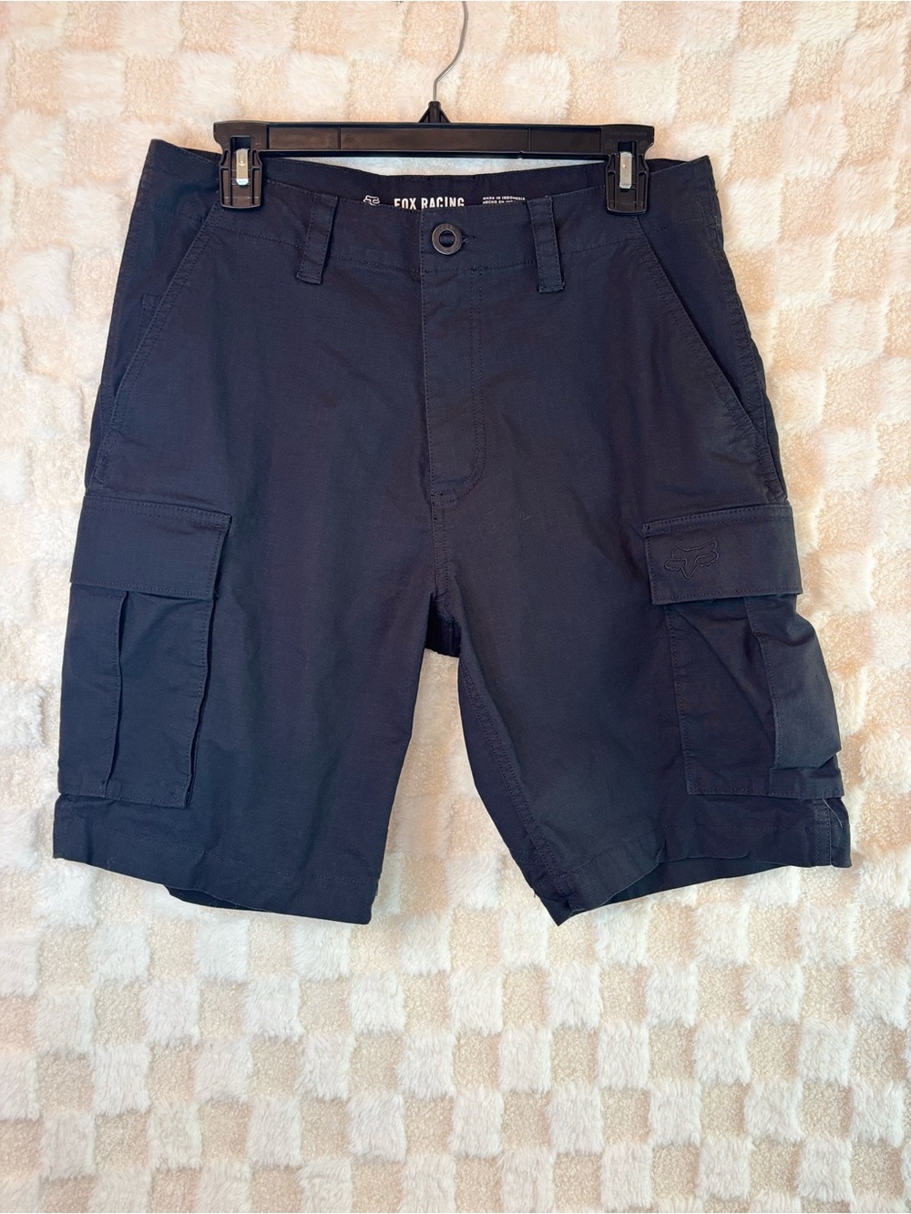 Fox Racing Slambozo Men's Black Cargo Shorts size 30